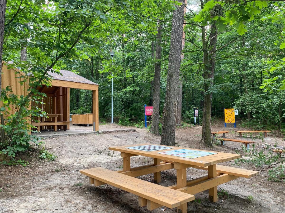 Family & Business Sauna Apartments No1 Lesny Nad Zalewem Cedzyna Unikat - 3 Bedroom With Private Sauna, Bath With Hydromassage, Terrace, Garage, Catering Options Kielce Bagian luar foto